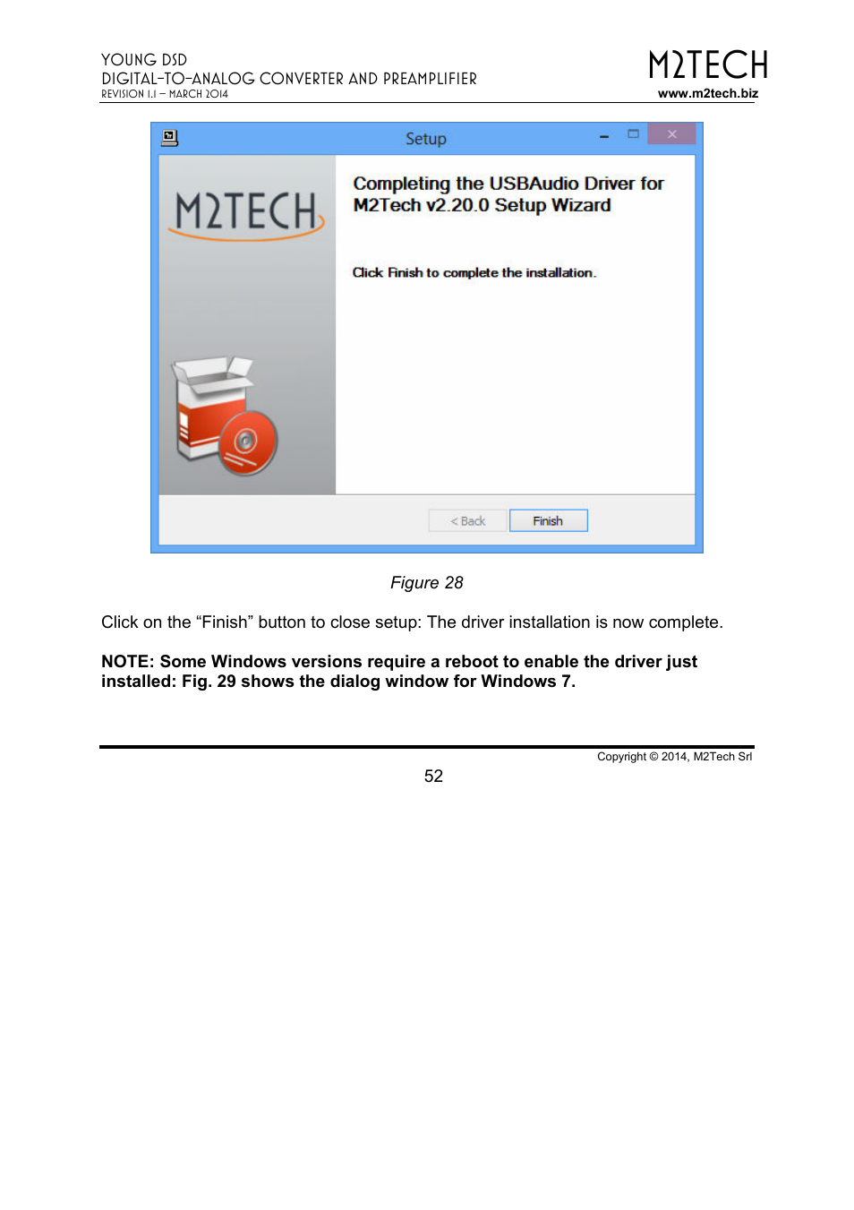 M2tech | M2TECH Young DSD User Manual | Page 52 / 88