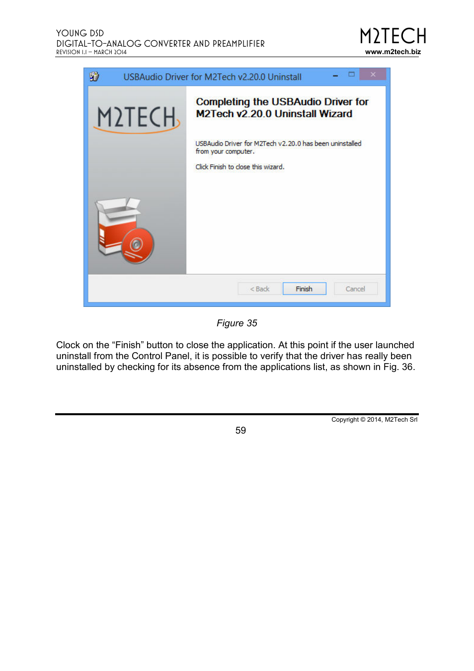M2tech | M2TECH Young DSD User Manual | Page 59 / 88