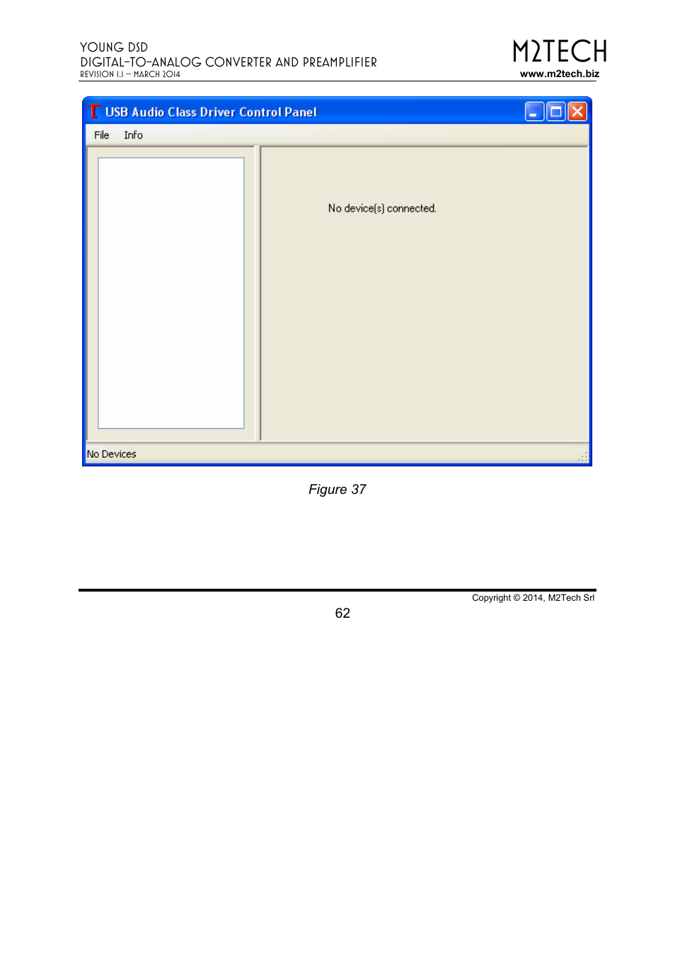 M2tech | M2TECH Young DSD User Manual | Page 62 / 88