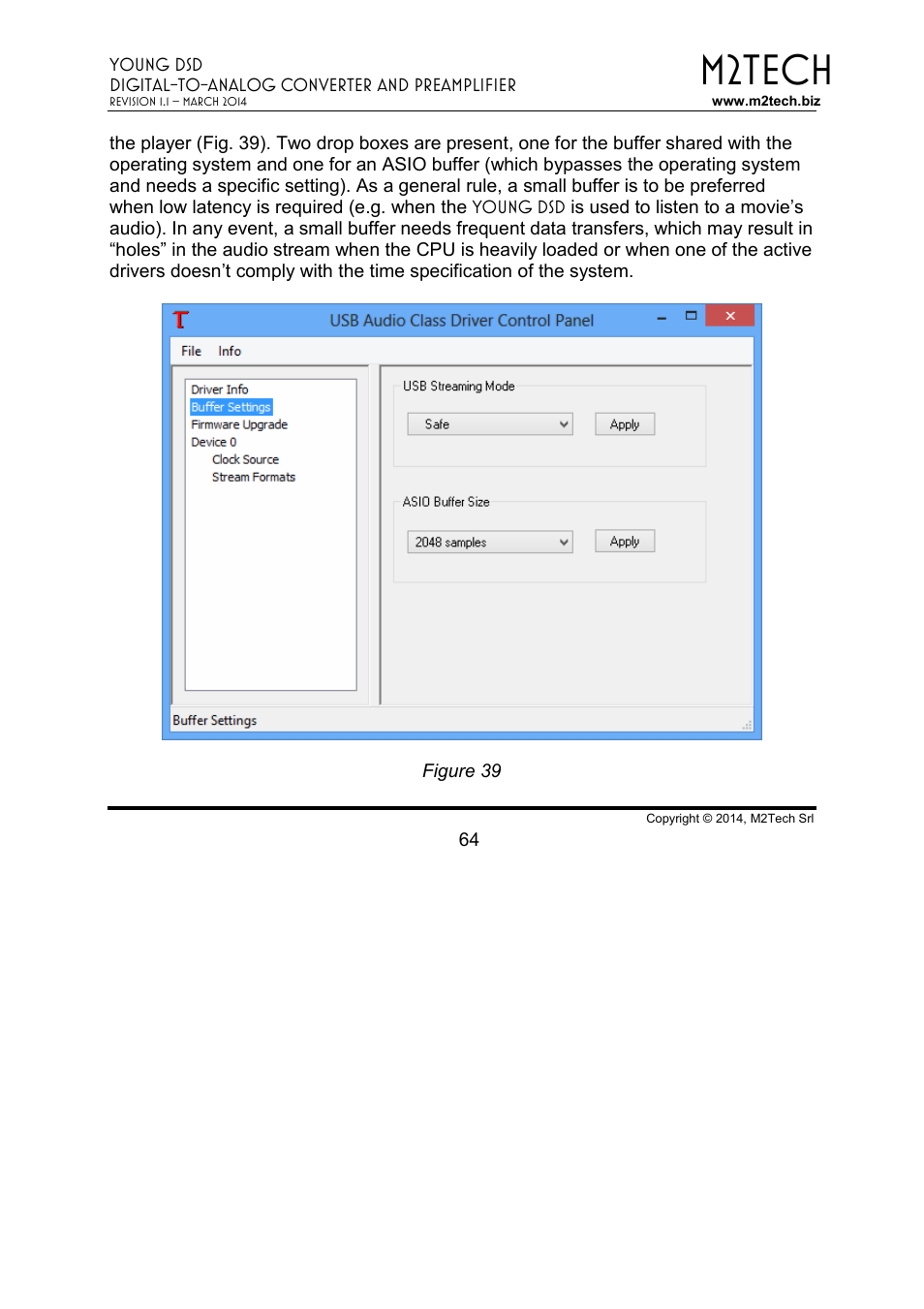 M2tech | M2TECH Young DSD User Manual | Page 64 / 88