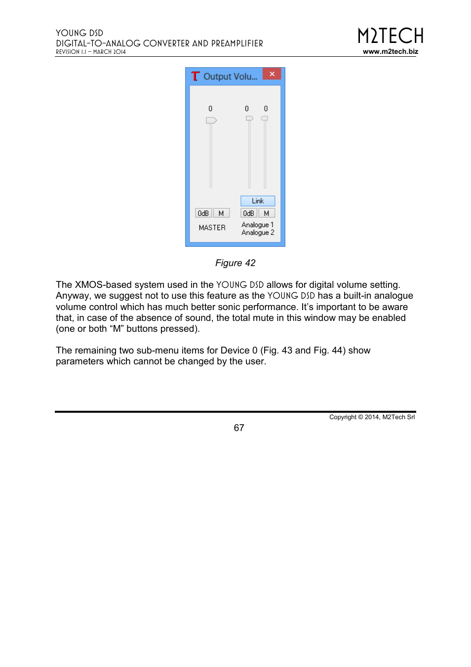 M2tech | M2TECH Young DSD User Manual | Page 67 / 88