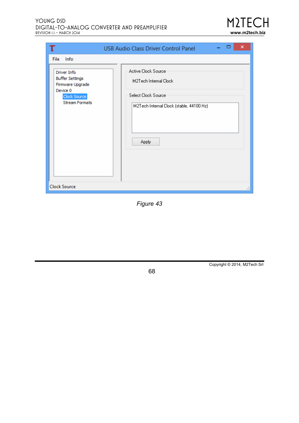 M2tech | M2TECH Young DSD User Manual | Page 68 / 88