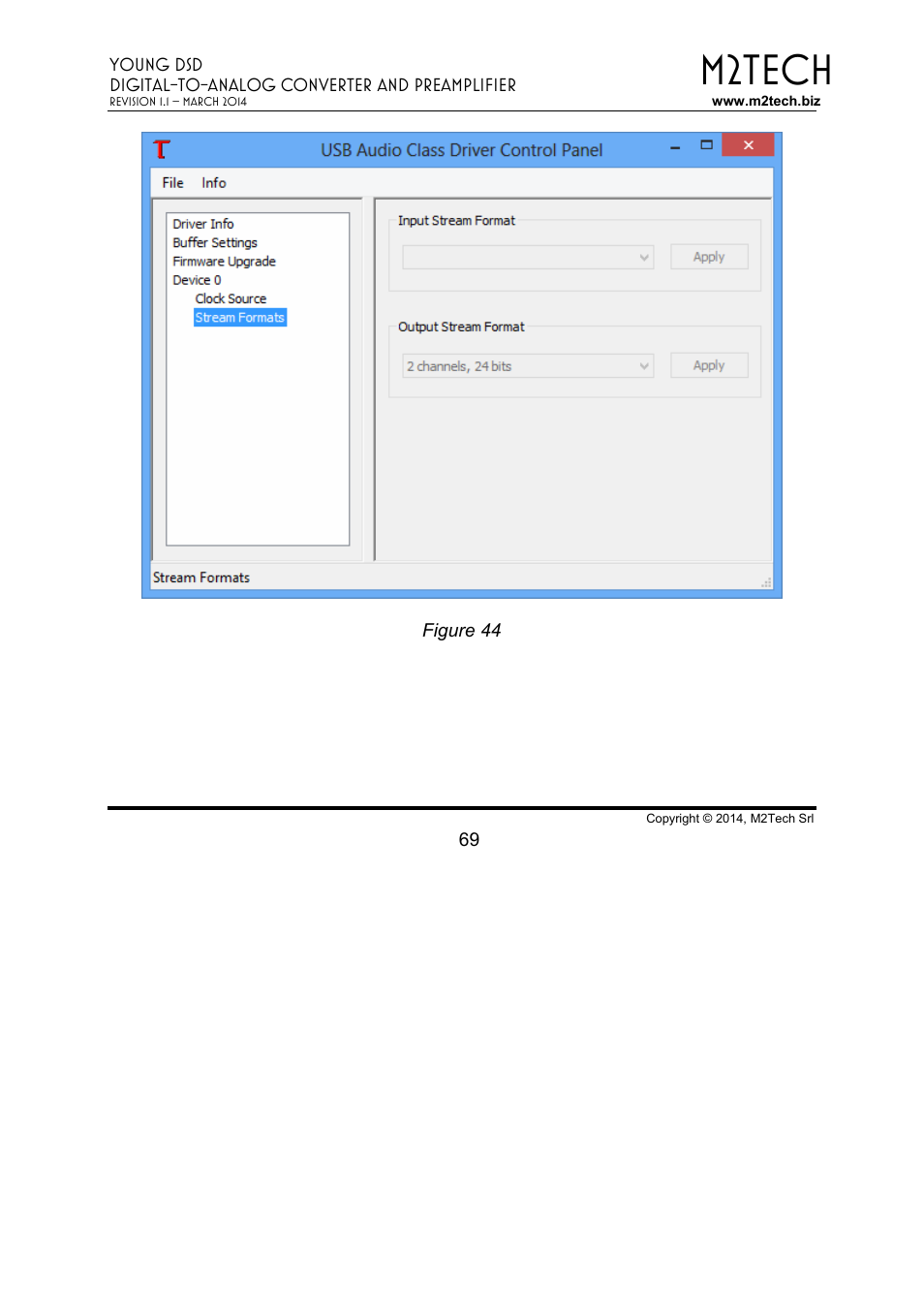 M2tech | M2TECH Young DSD User Manual | Page 69 / 88