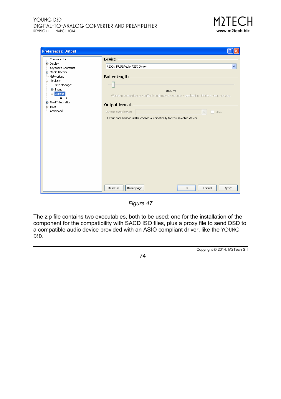 M2tech | M2TECH Young DSD User Manual | Page 74 / 88