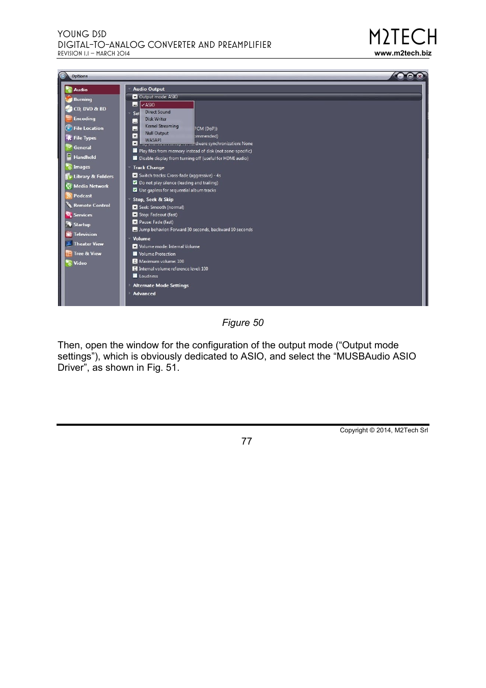 M2tech | M2TECH Young DSD User Manual | Page 77 / 88