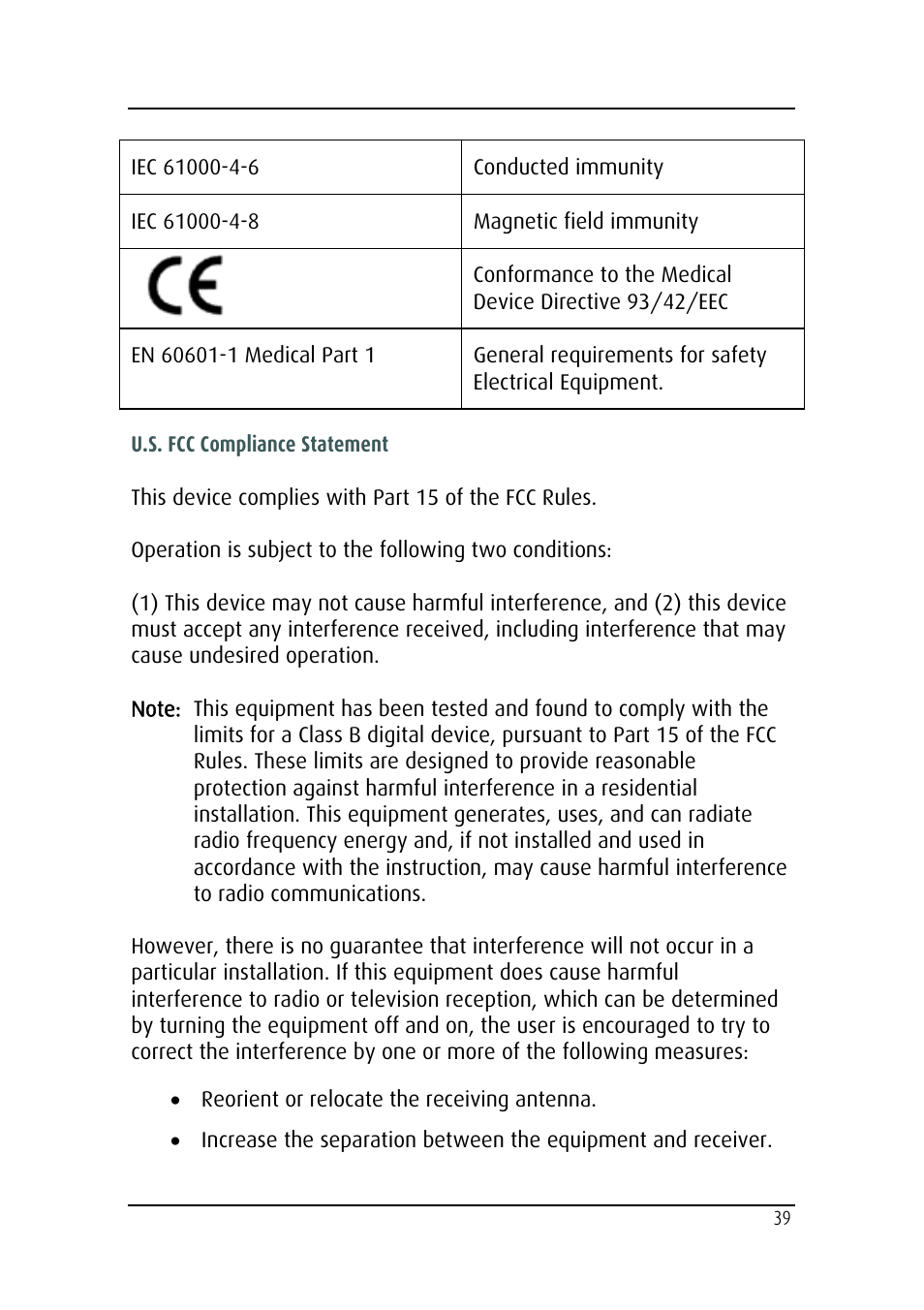 Barco MDRC-2124 User Manual | Page 39 / 48