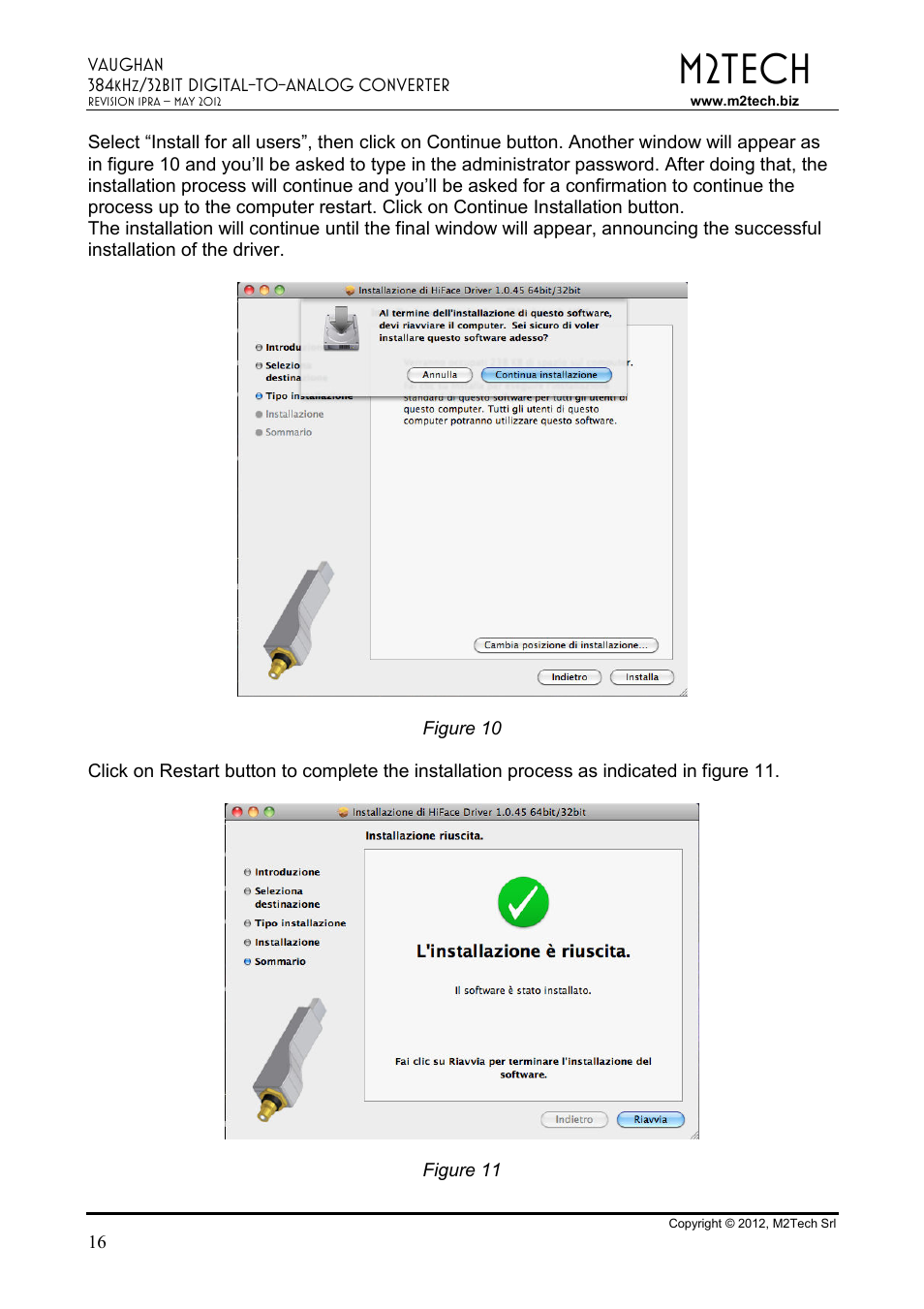 M2tech | M2TECH Vaughan User Manual | Page 16 / 33