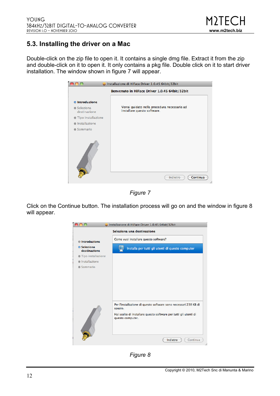 M2tech | M2TECH Young User Manual | Page 12 / 24