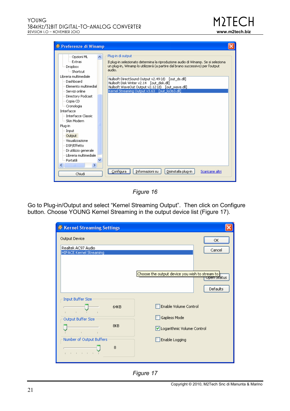 M2tech | M2TECH Young User Manual | Page 21 / 24