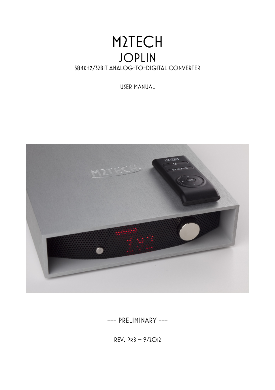 M2TECH Joplin User Manual | 40 pages