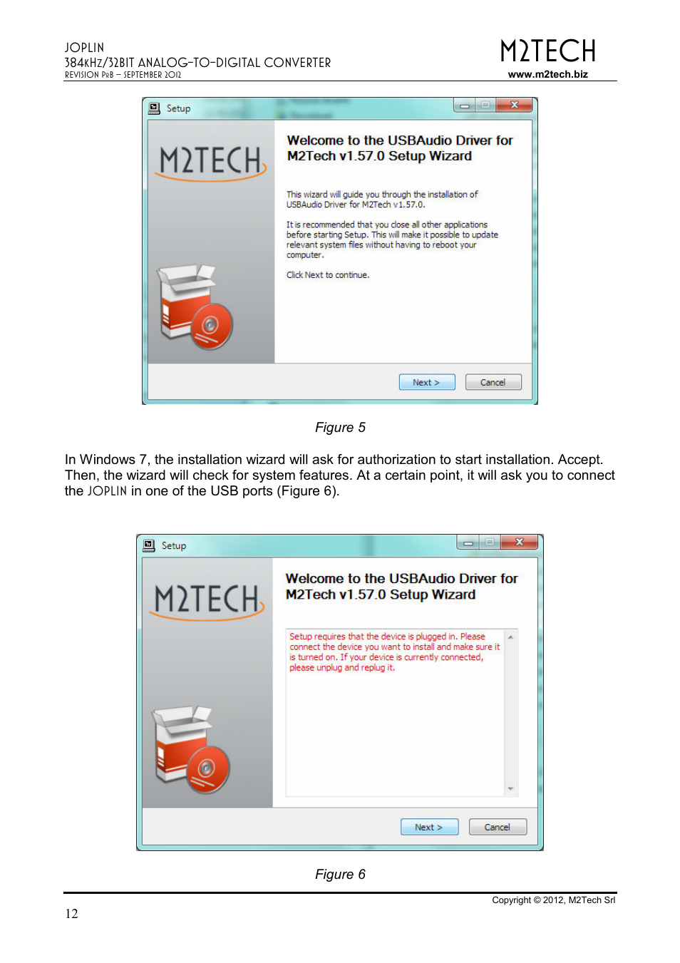 M2tech | M2TECH Joplin User Manual | Page 12 / 40