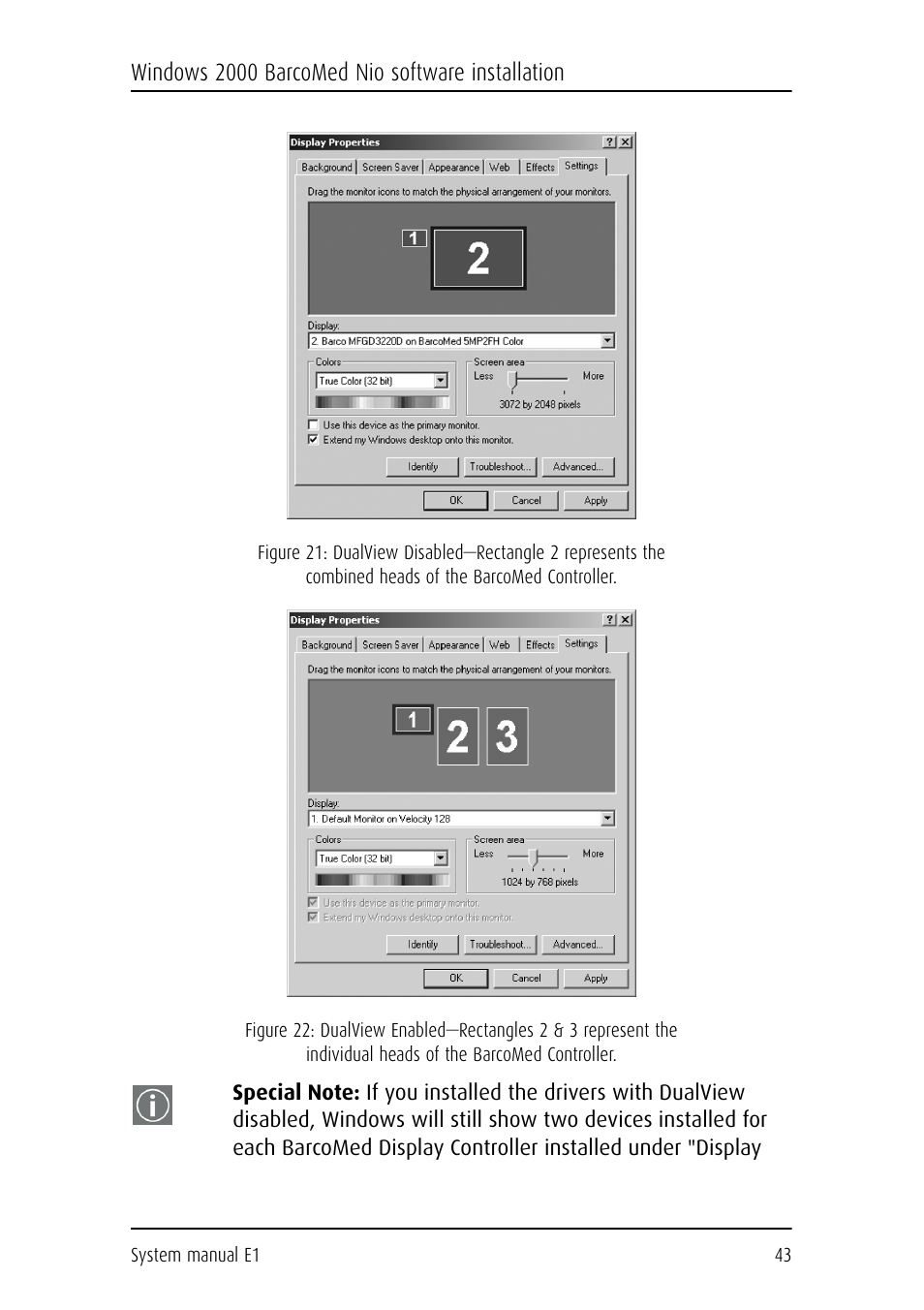 Barco E1 User Manual | Page 42 / 124