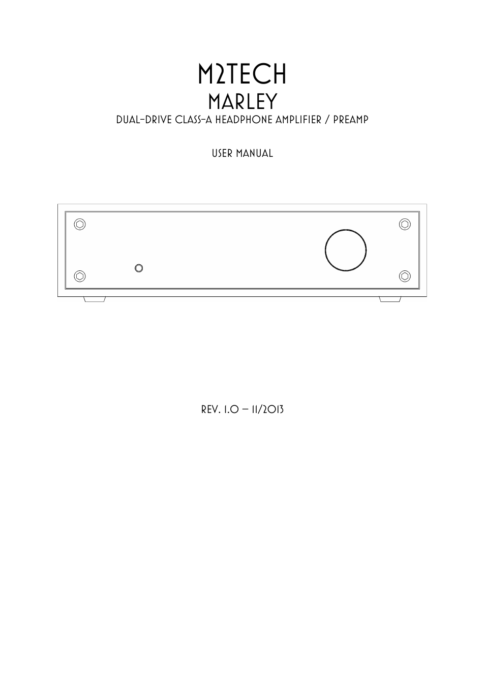 M2TECH Marley User Manual | 32 pages