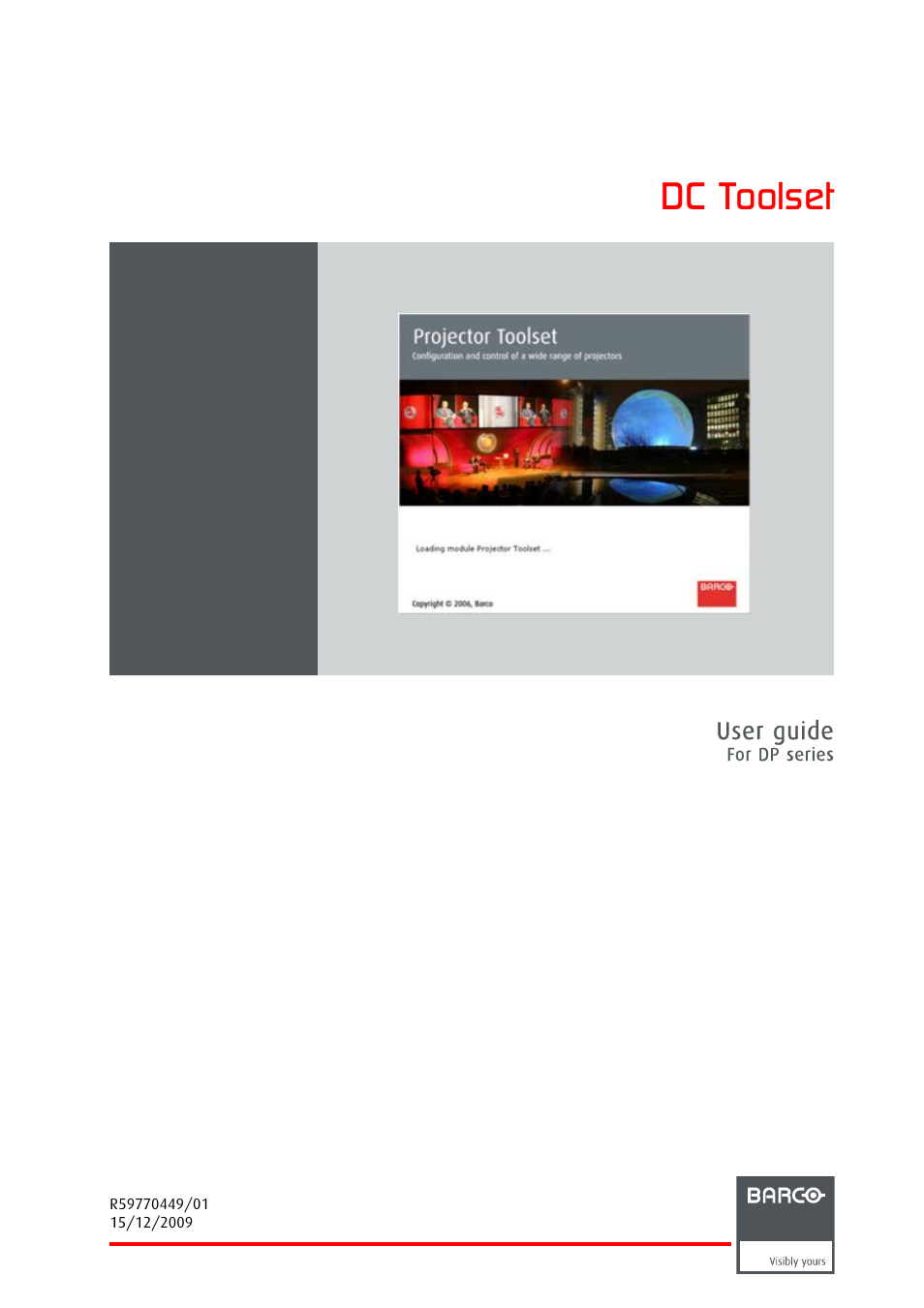 Barco R59770449/01 User Manual | 79 pages