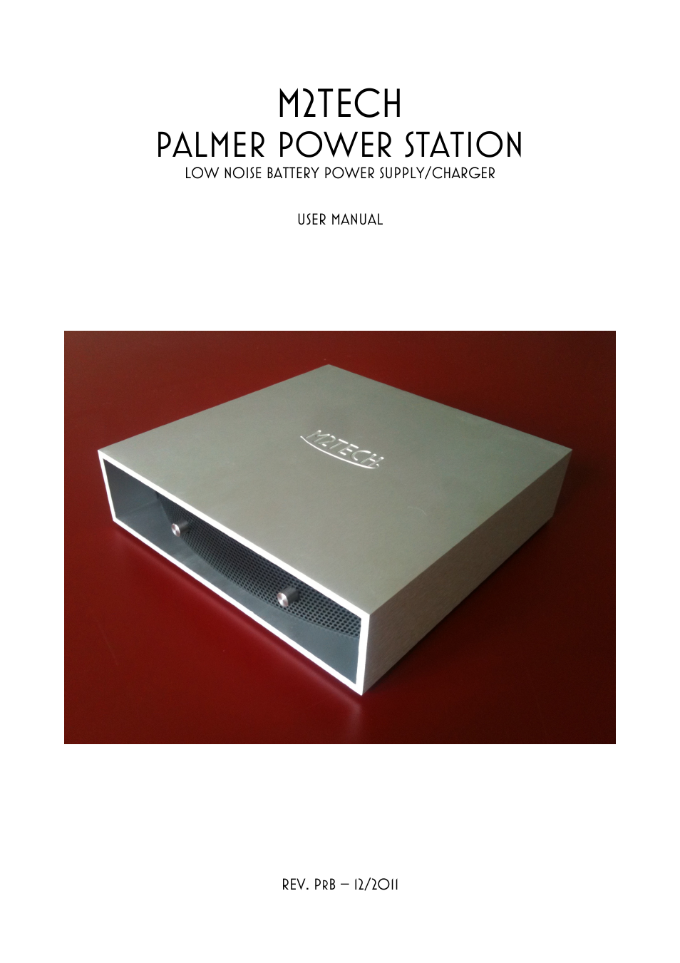 M2TECH Palmer User Manual | 11 pages