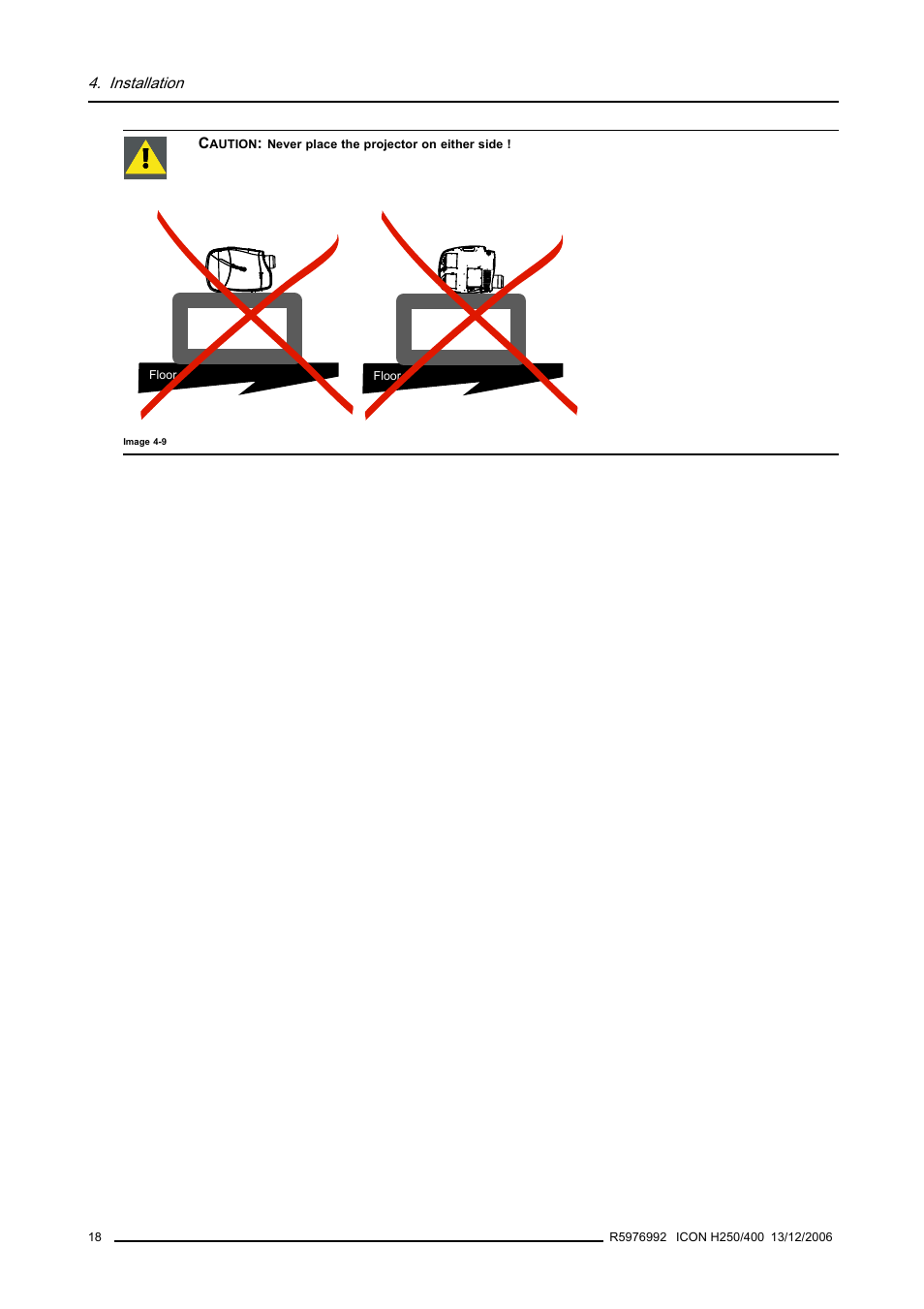 Barco ICON H250/400 R9010510 User Manual | Page 24 / 154