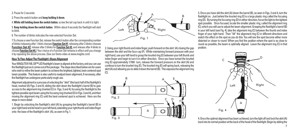 Maglite ML125-33014 User Manual | Page 8 / 26