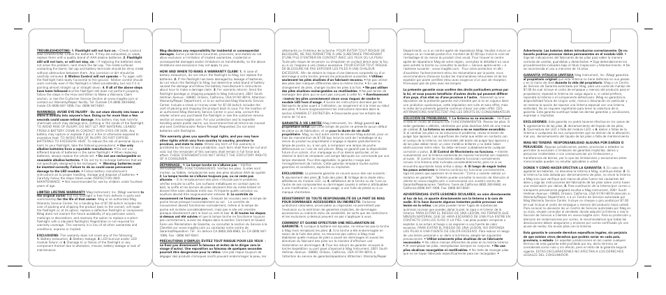 Maglite XL200-S3016 User Manual | Page 2 / 2