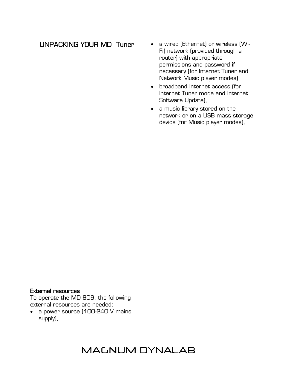 Magnum Dynalab MD-809T User Manual | Page 6 / 27