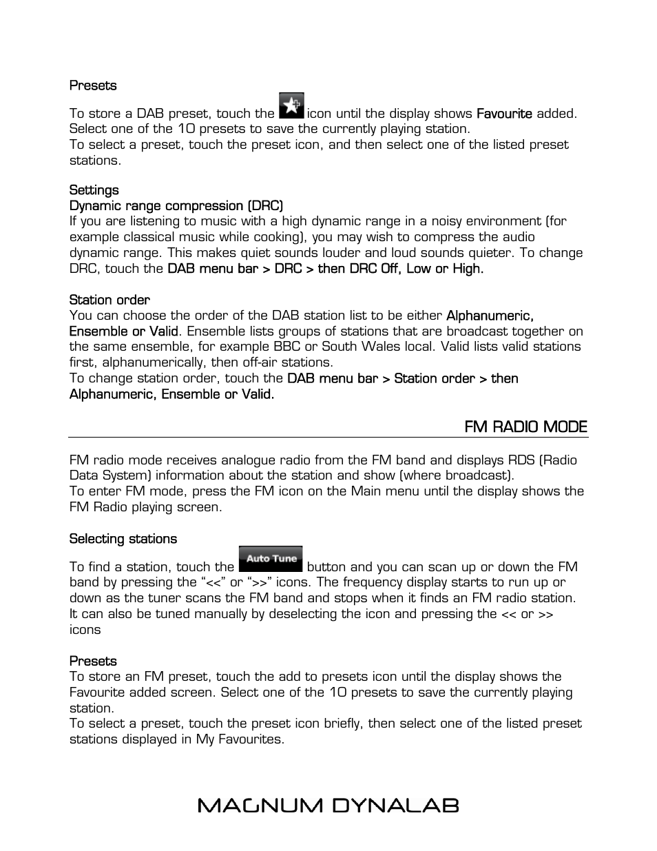 Magnum Dynalab MD-806T User Manual | Page 18 / 28