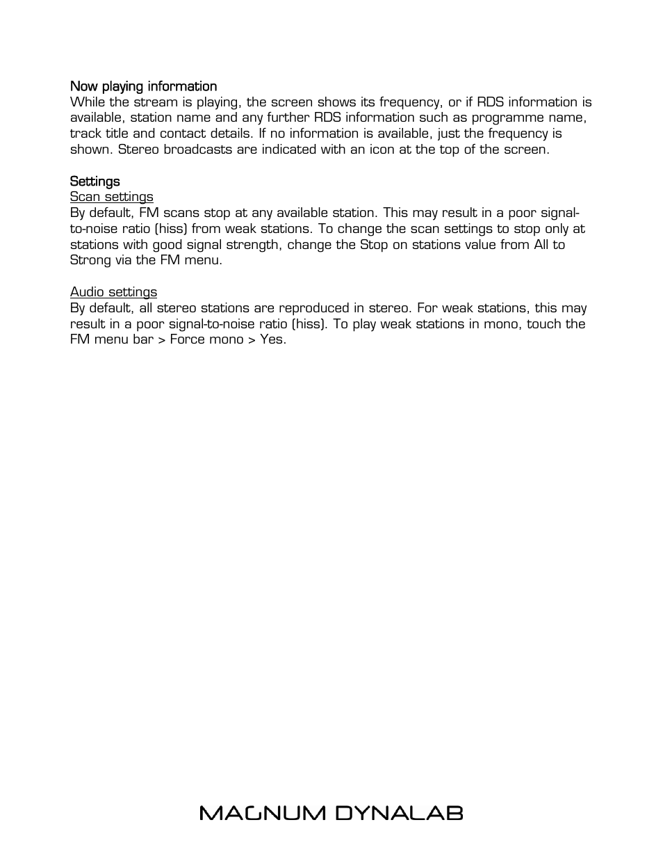 Magnum Dynalab MD-806T User Manual | Page 19 / 28