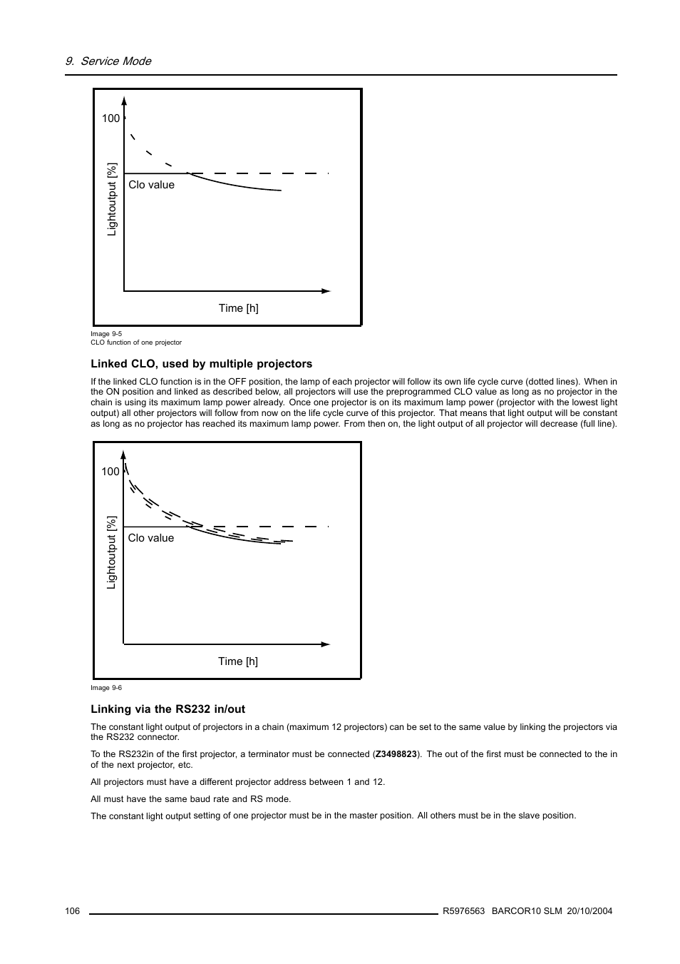 Barco R9010010 User Manual | Page 110 / 137