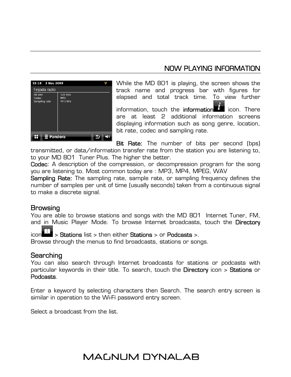 Magnum Dynalab MD-801 User Manual | Page 11 / 29