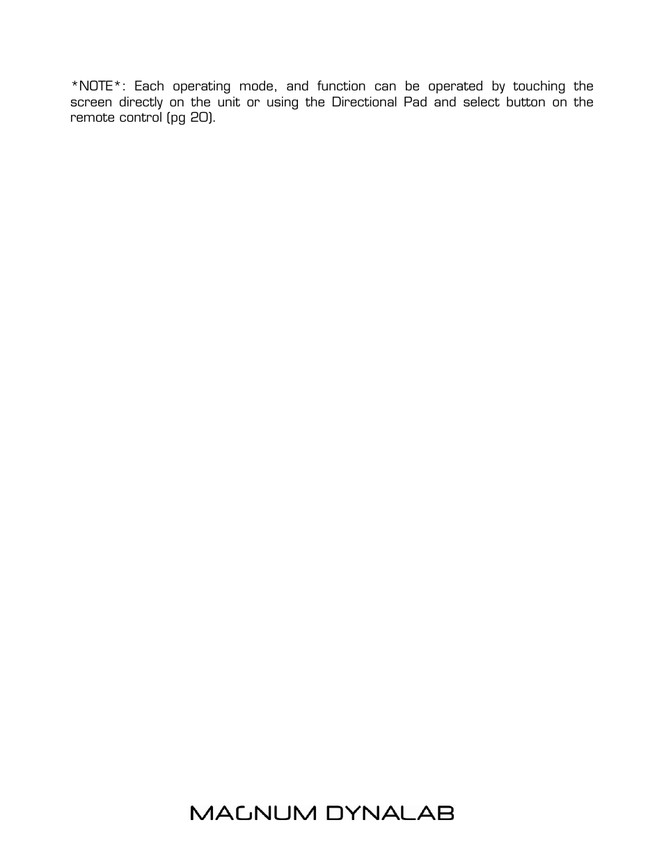 Magnum Dynalab MD-801 User Manual | Page 12 / 29