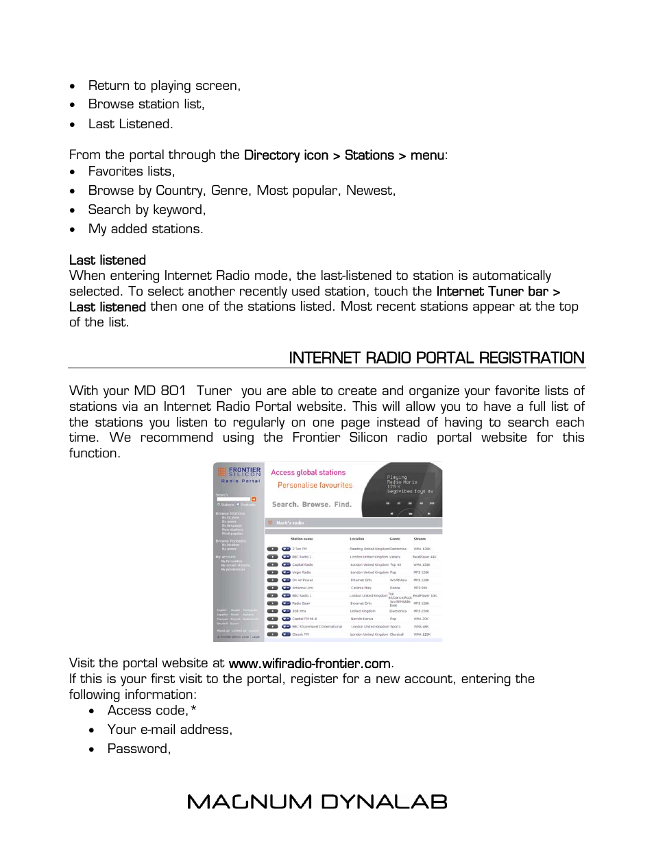 Magnum Dynalab MD-801 User Manual | Page 14 / 29