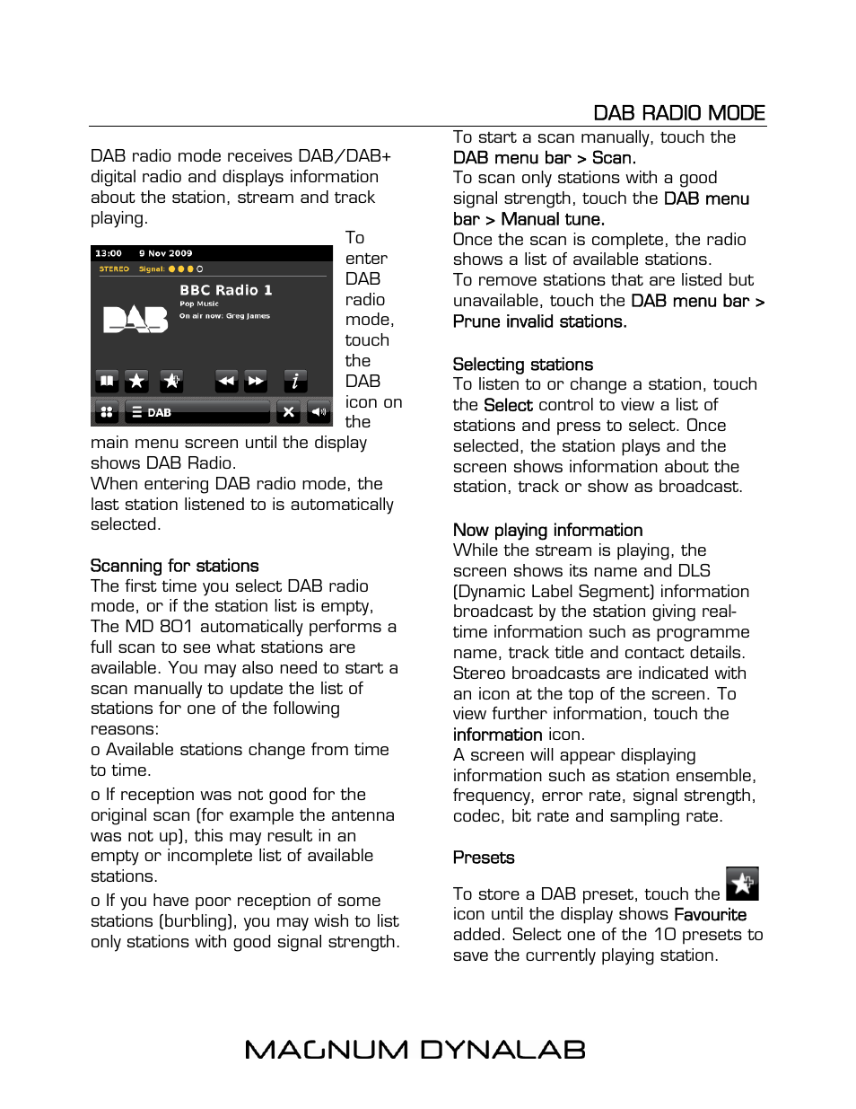 Magnum Dynalab MD-801 User Manual | Page 19 / 29