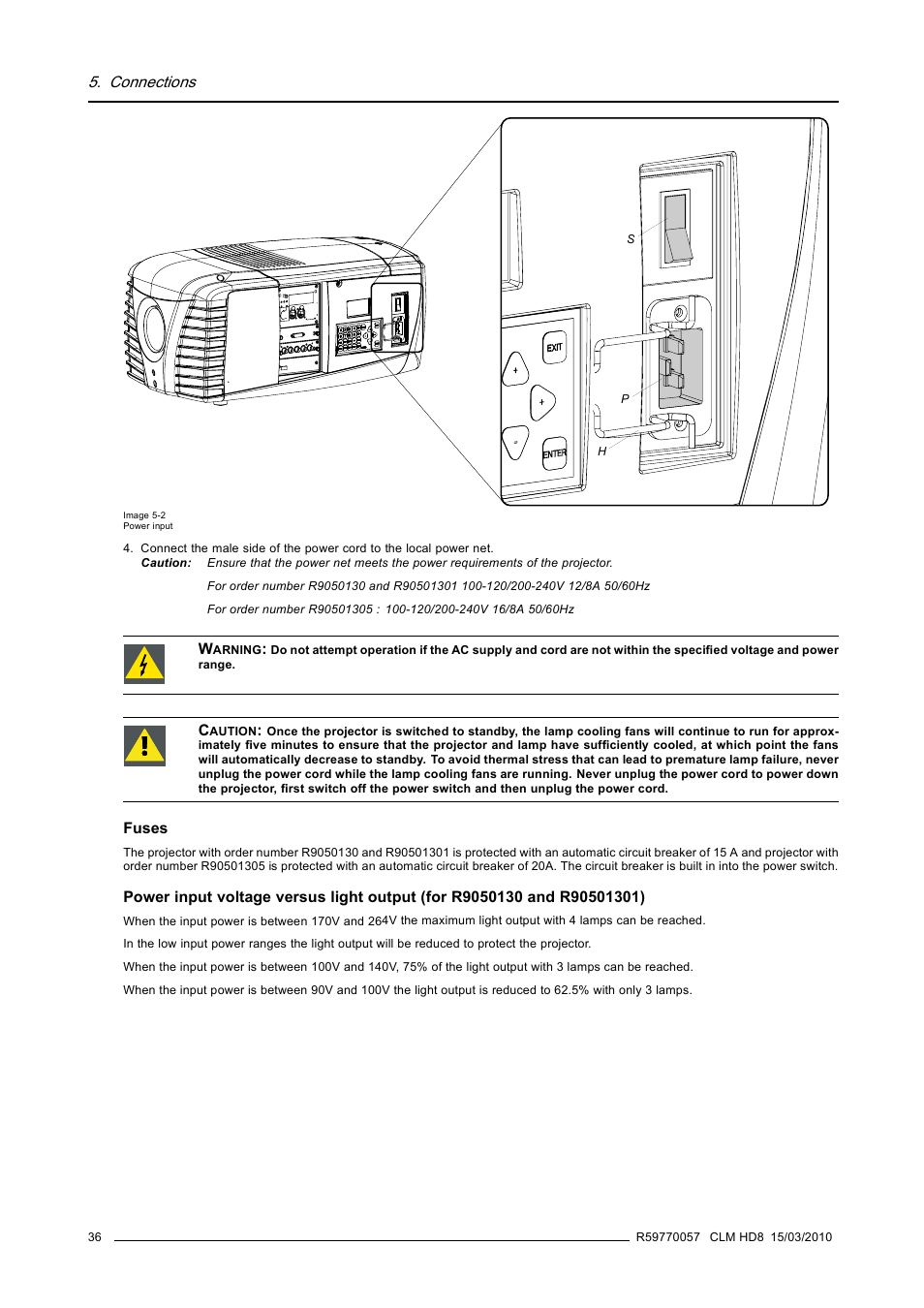 Barco CLM HD8 R9050130 User Manual | Page 40 / 231