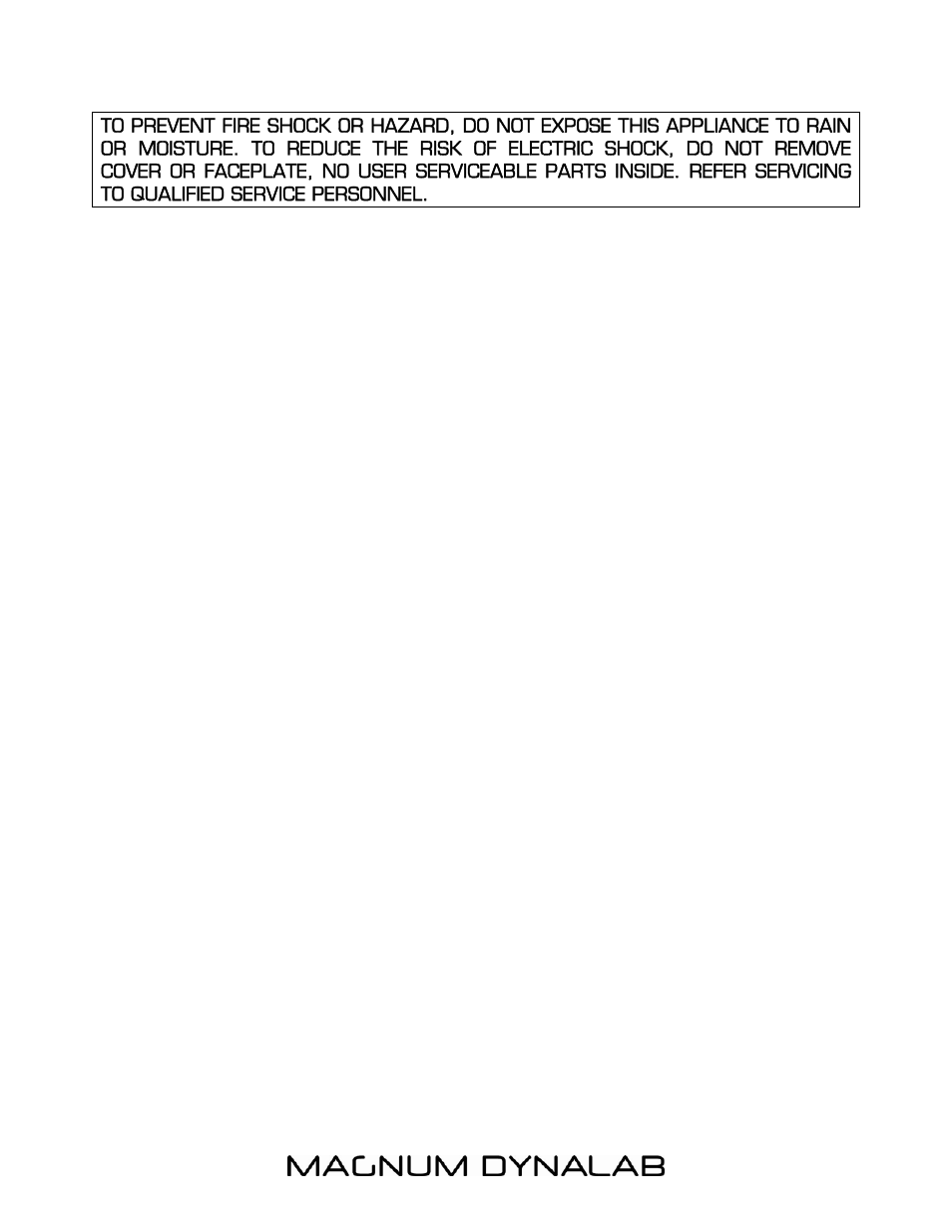 Magnum Dynalab MD-309 User Manual | Page 17 / 17