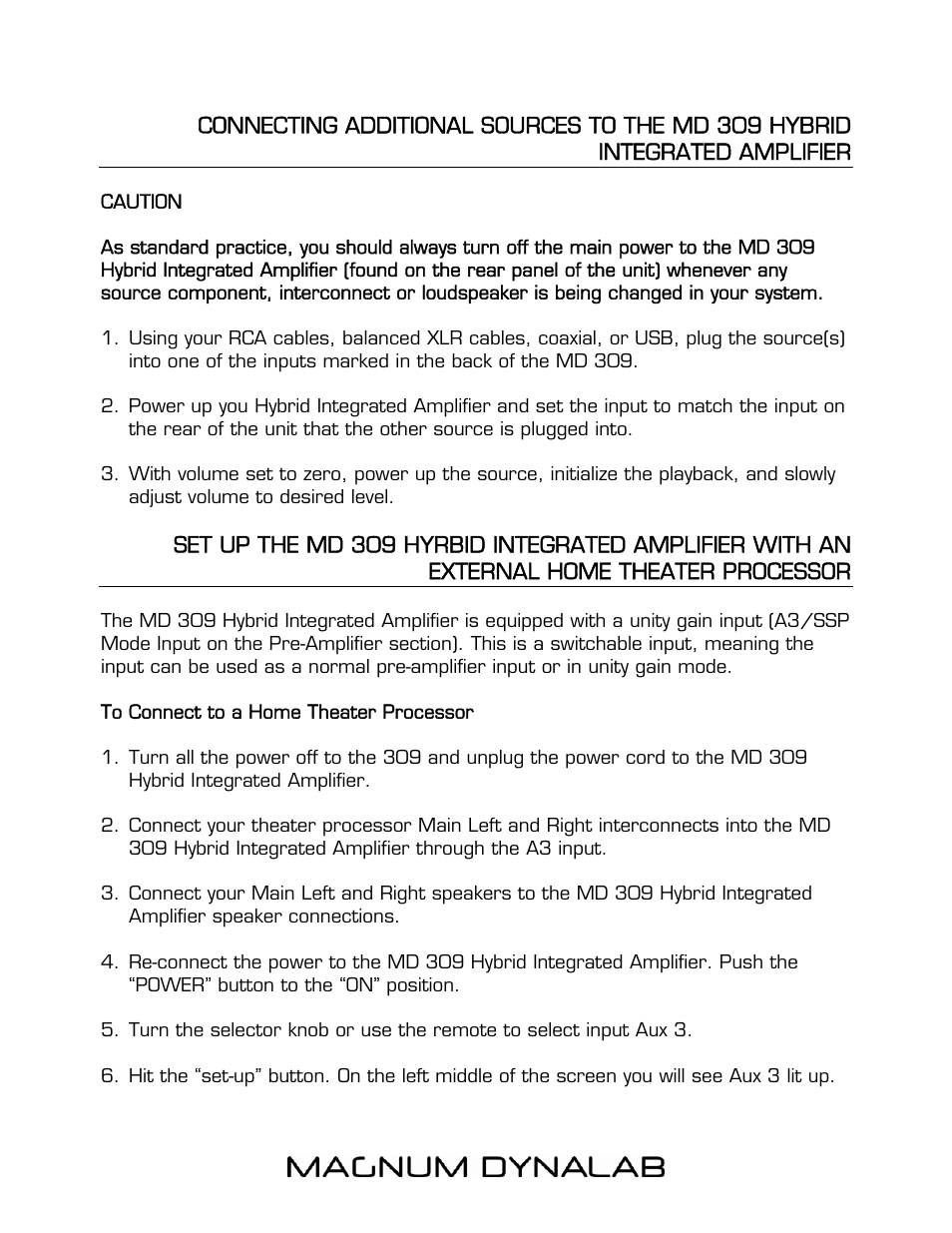 Magnum Dynalab MD-309 User Manual | Page 7 / 17