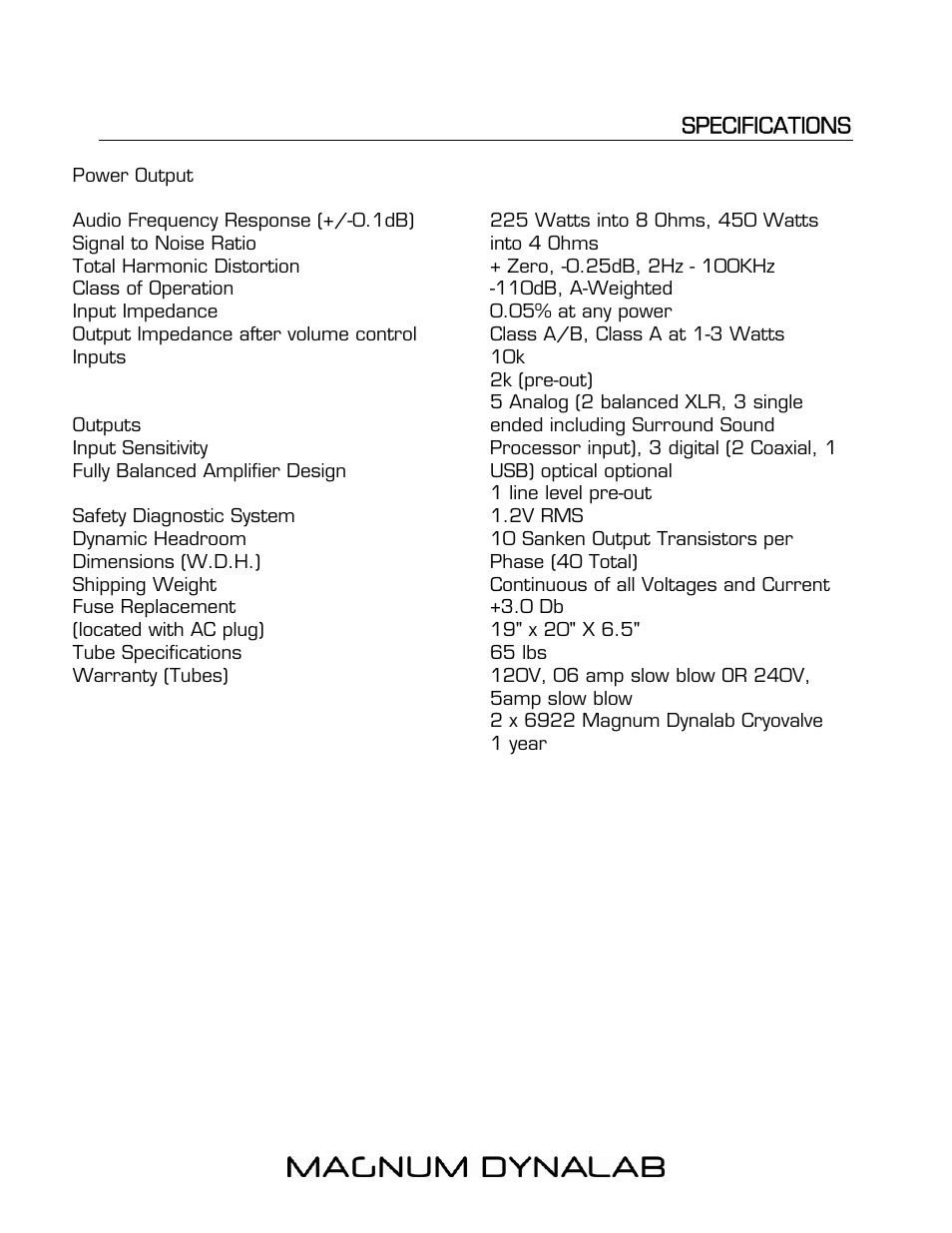 Magnum Dynalab MD-307 User Manual | Page 14 / 17