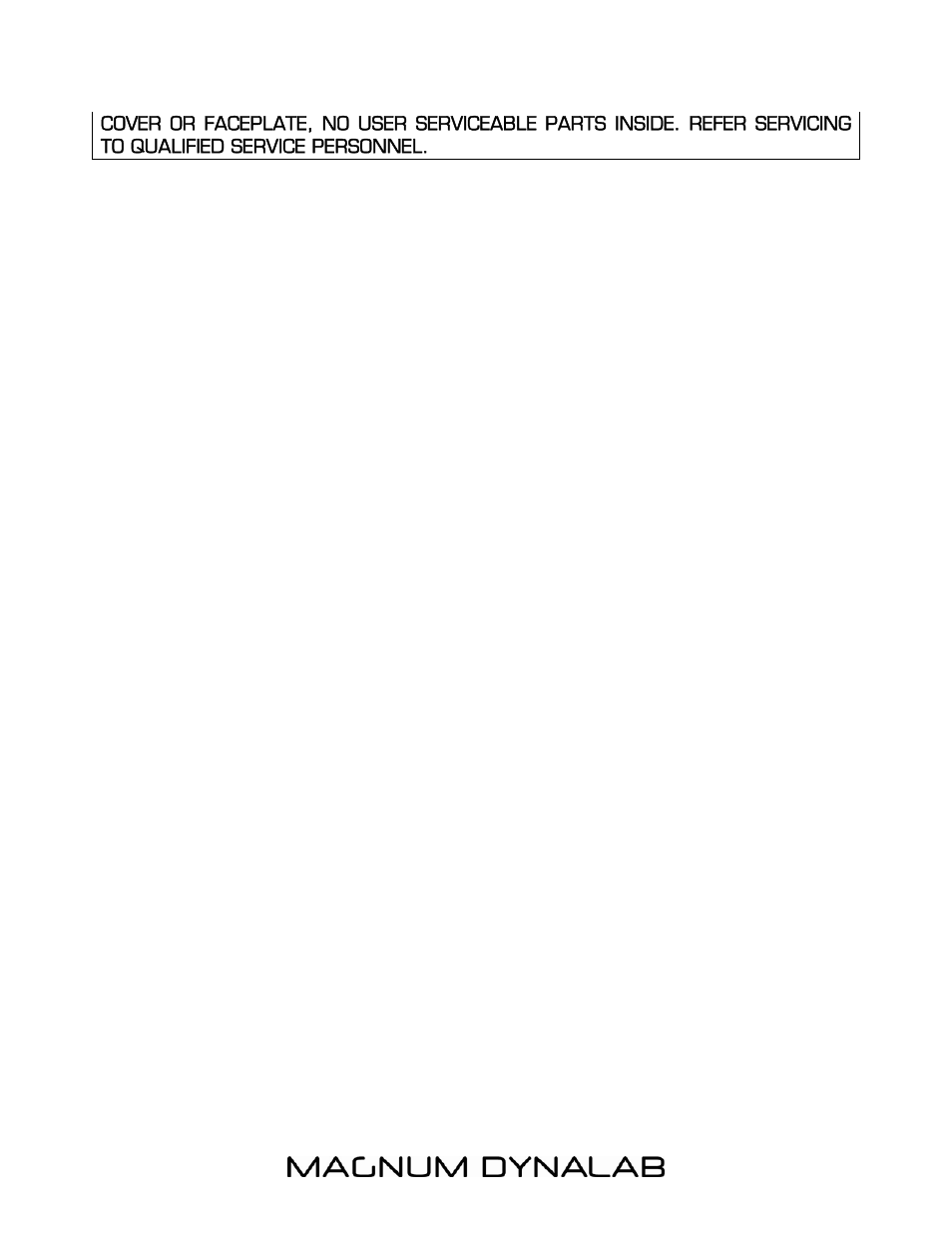 Magnum Dynalab MD-307 User Manual | Page 17 / 17
