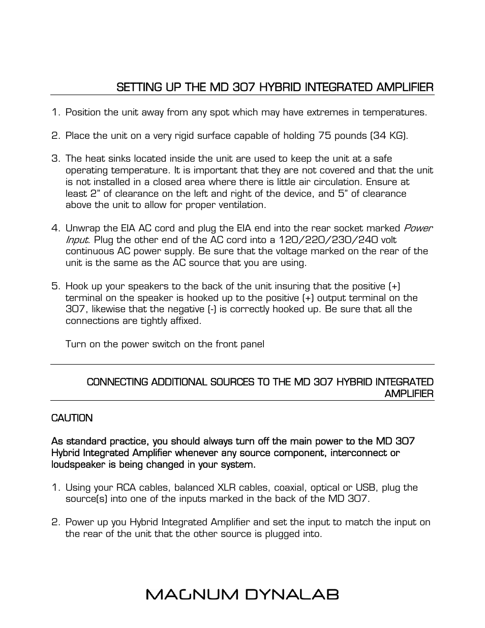 Magnum Dynalab MD-307 User Manual | Page 5 / 17