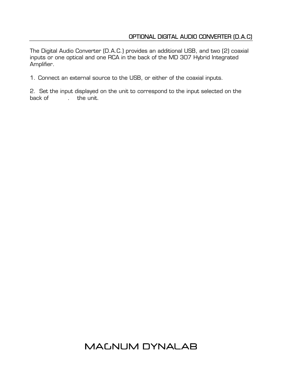 Magnum Dynalab MD-307 User Manual | Page 9 / 17