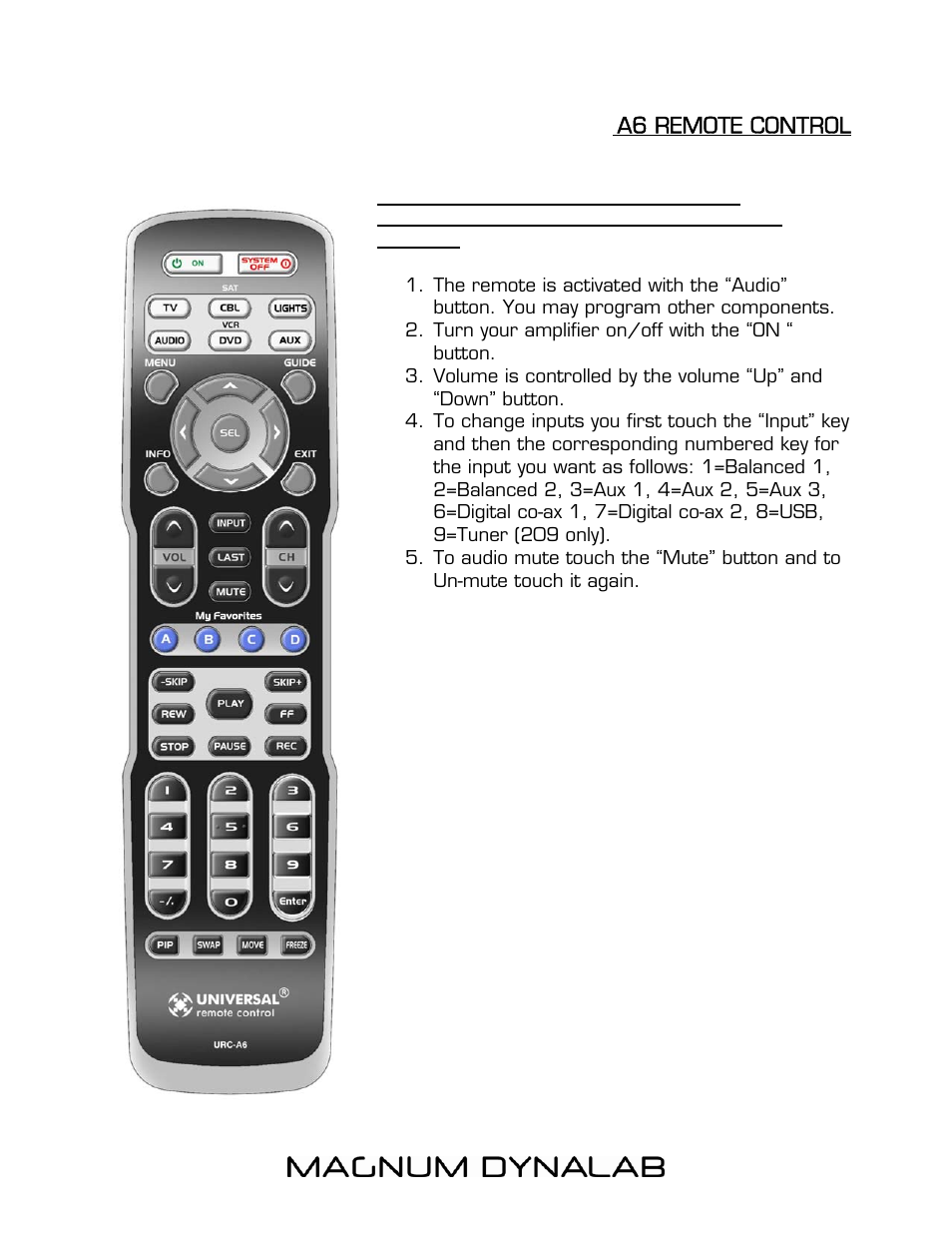 Magnum Dynalab MD-306 User Manual | Page 10 / 17