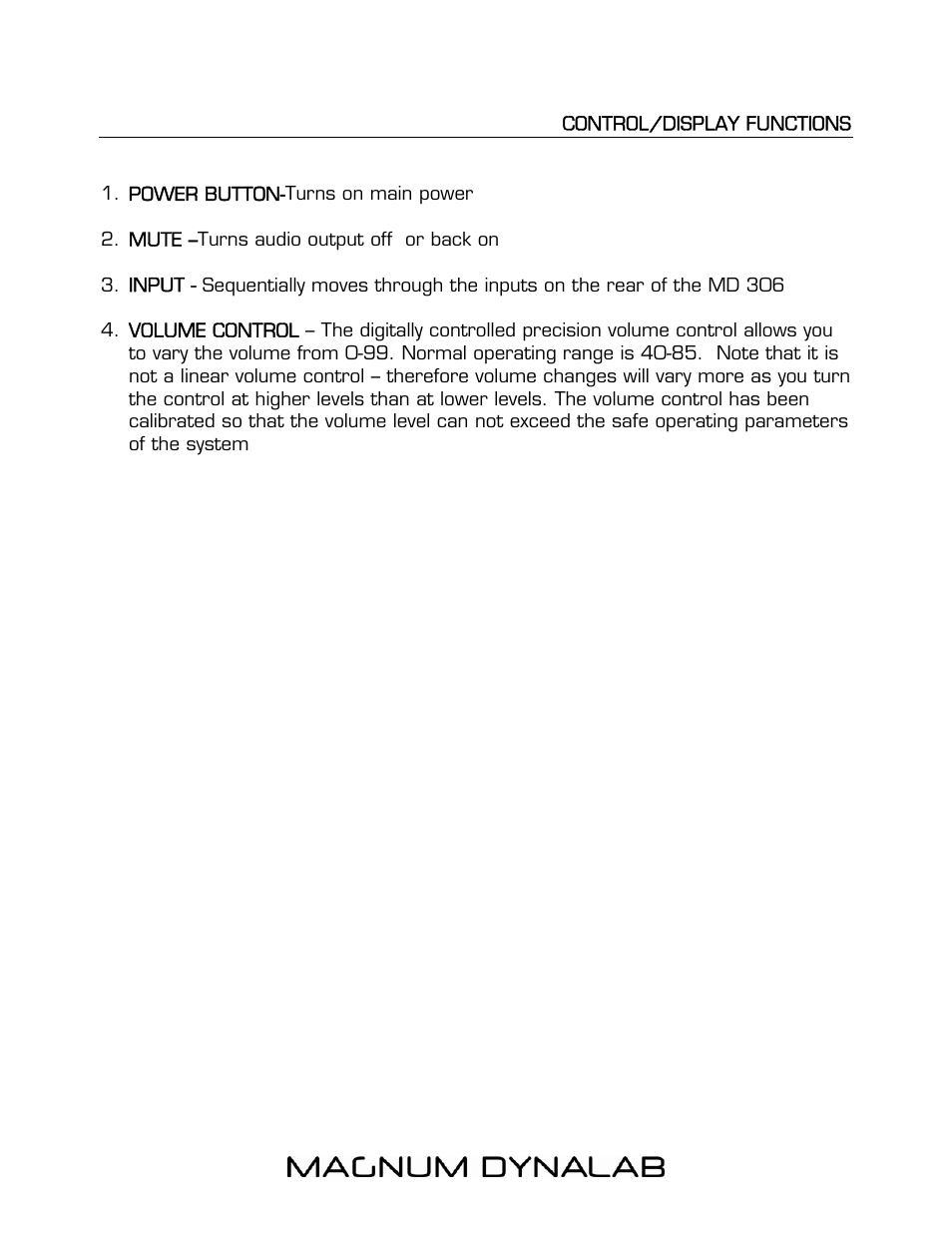 Magnum Dynalab MD-306 User Manual | Page 11 / 17