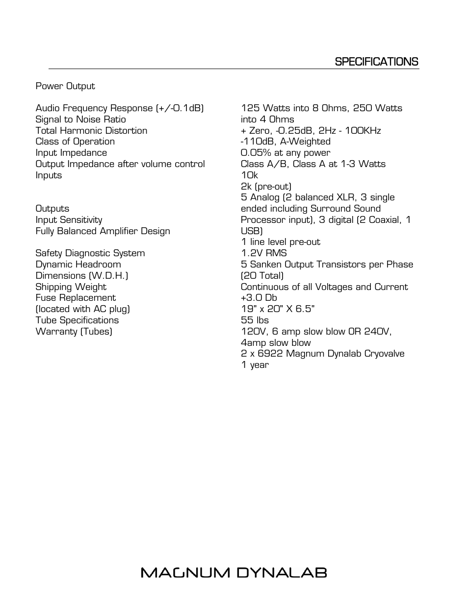 Magnum Dynalab MD-306 User Manual | Page 14 / 17