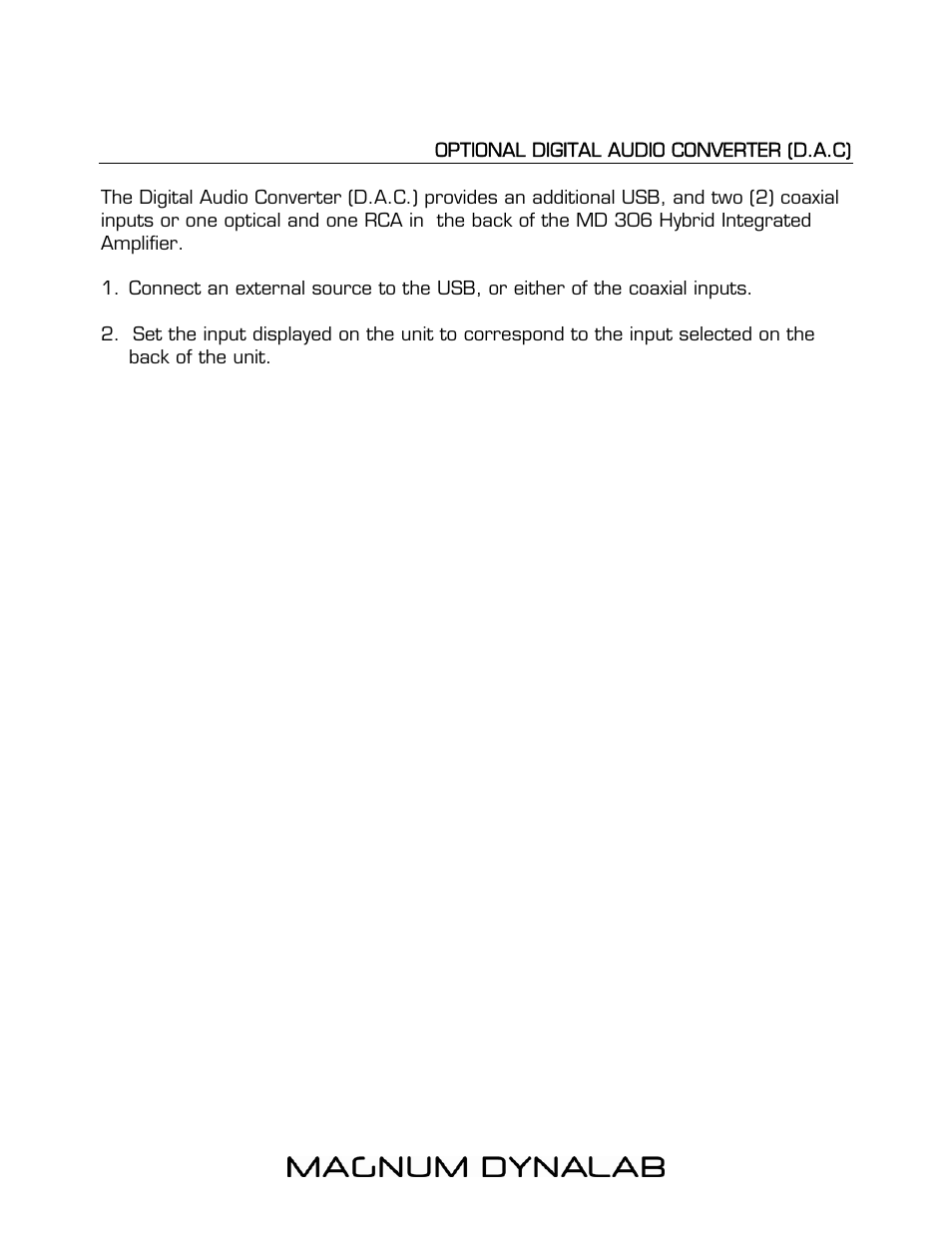 Magnum Dynalab MD-306 User Manual | Page 9 / 17