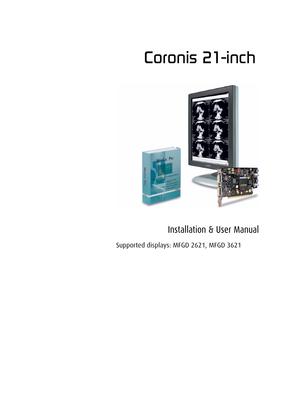 Barco CORONIS MFGD 3621 User Manual | 119 pages