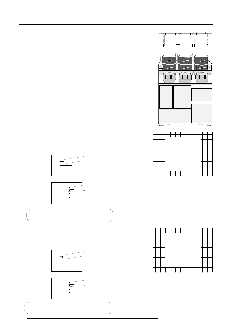 Installation adjustments | Barco DATA 708 User Manual | Page 28 / 34