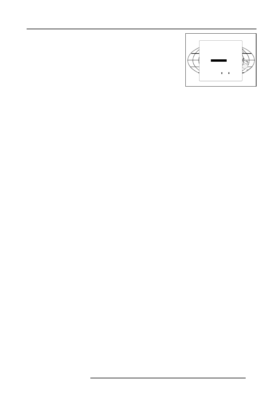 Installation adjustments, Alignment of the projector | Barco DATA 708 User Manual | Page 29 / 34