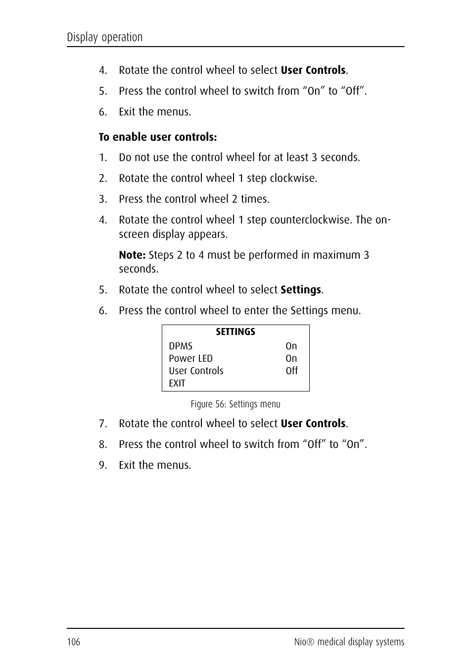 Barco NIO E-2620 User Manual | Page 106 / 148