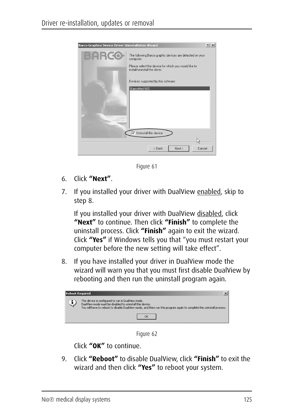 Barco NIO E-2620 User Manual | Page 125 / 148