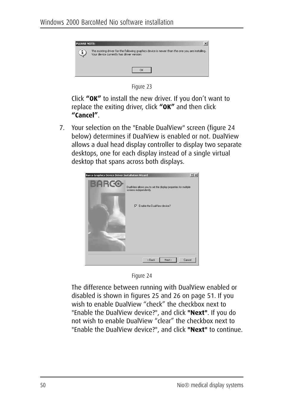 Barco NIO E-2620 User Manual | Page 50 / 148