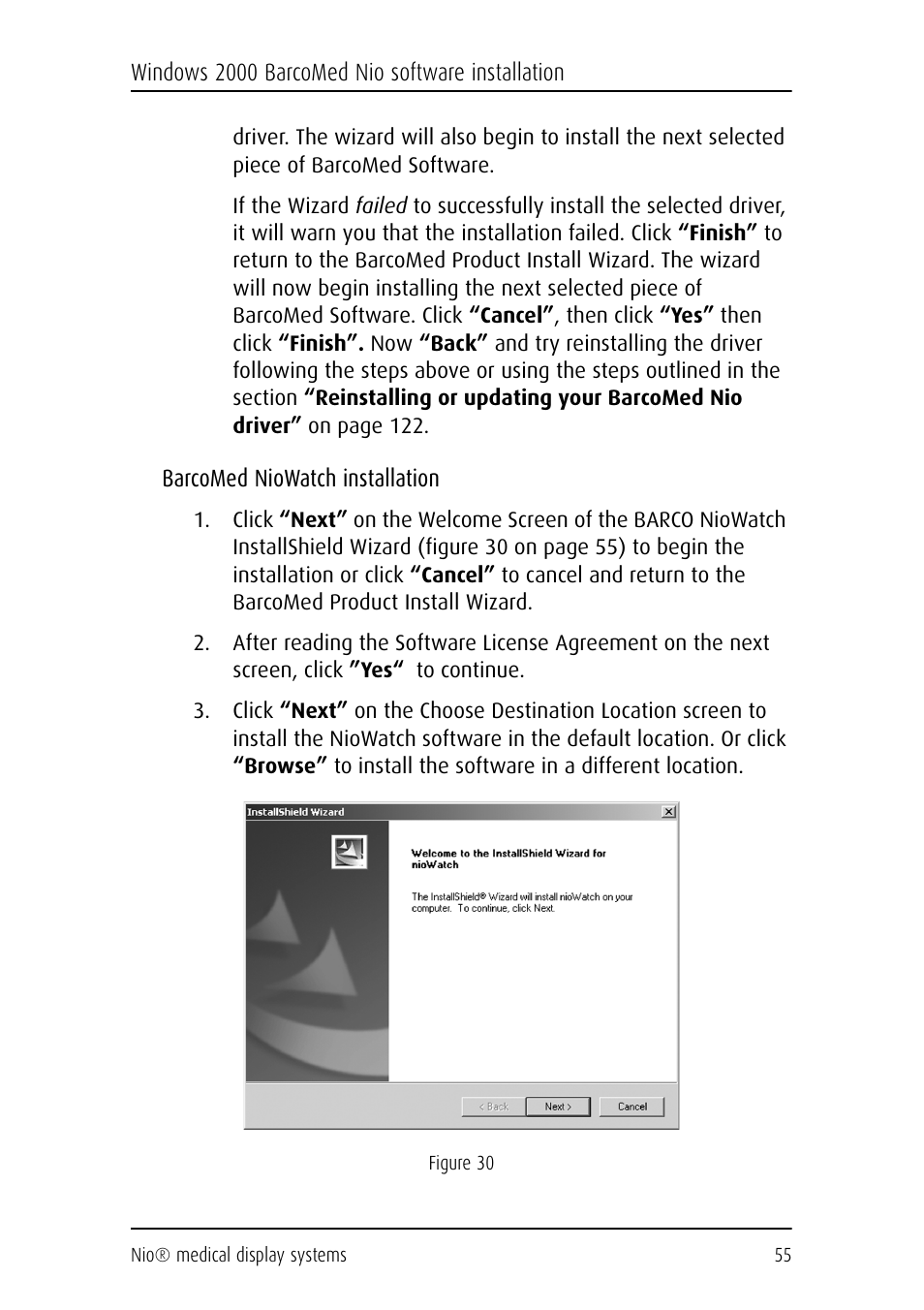 Barco NIO E-2620 User Manual | Page 55 / 148