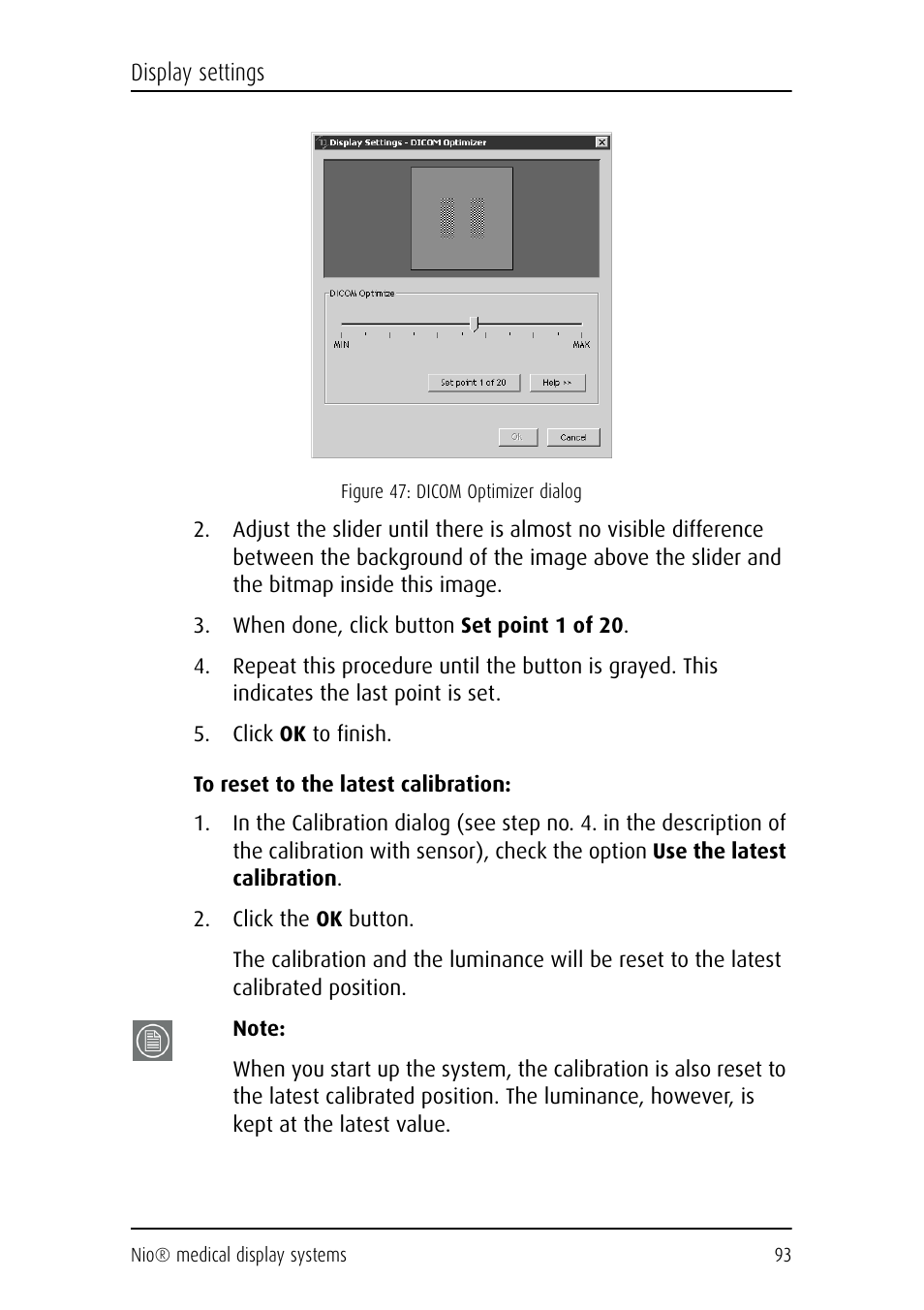 Barco NIO E-2620 User Manual | Page 93 / 148