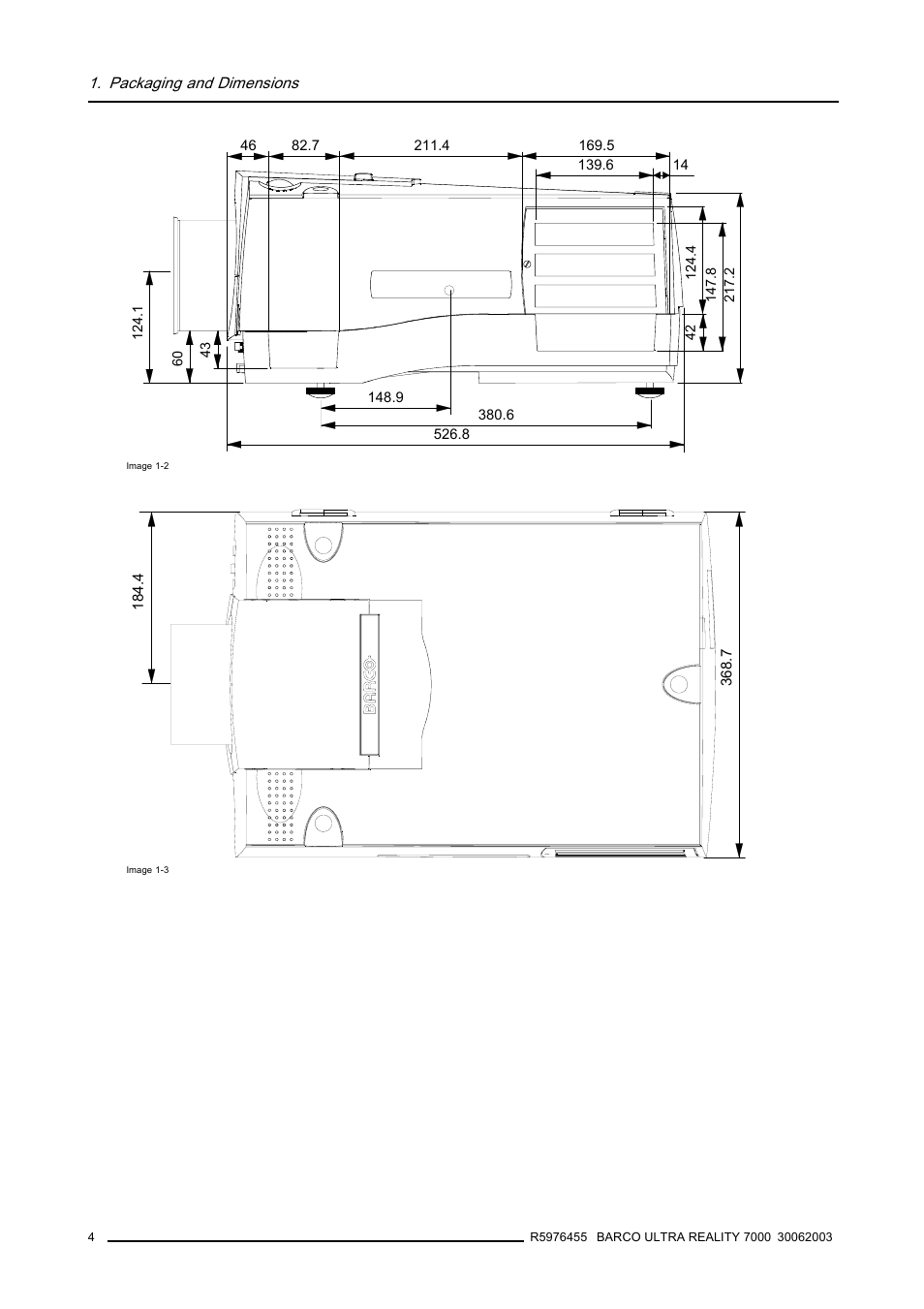 Barco ULTRA REALITY 7000 User Manual | Page 8 / 99